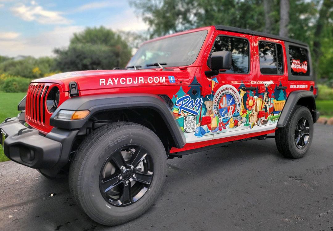 2022 Jeeps on the Run Jeep Wranger Raffle Jeep donated by Ray CDJR