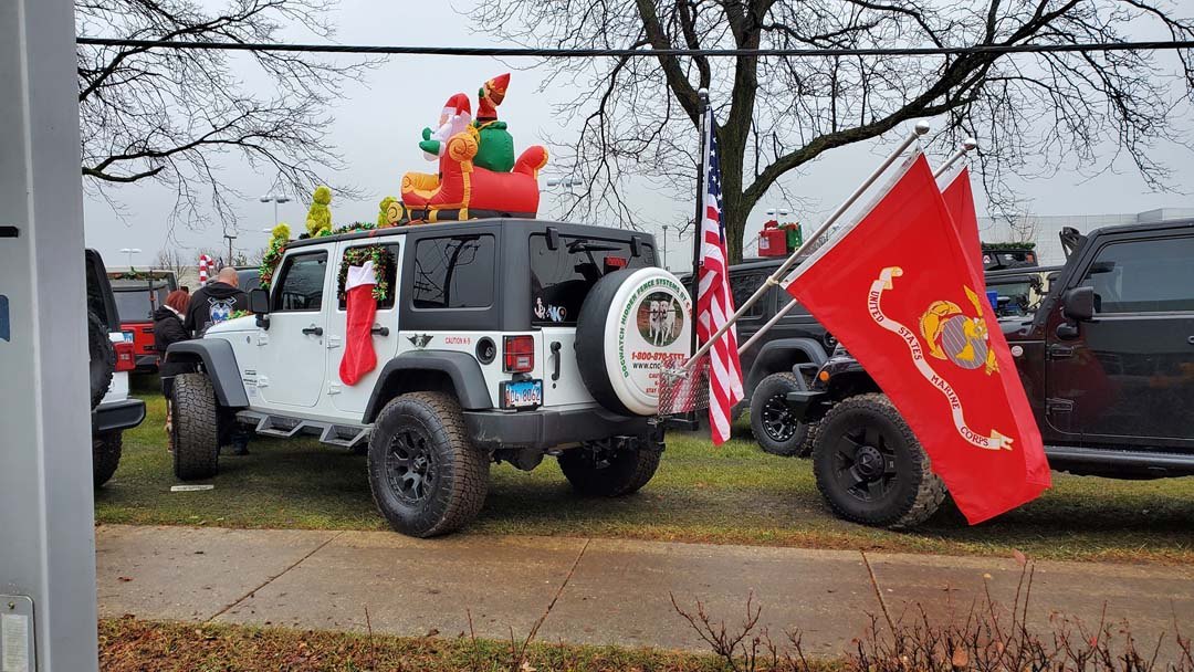 2019 Jeeps on the Run Toys for Tots Event
